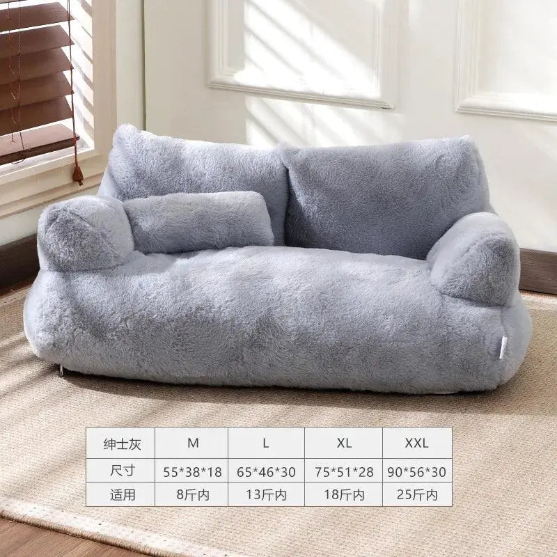 Snuggle Sofa Pet Bed.4. - FurriendlyPaws | Furry Friends, Happy Hearts