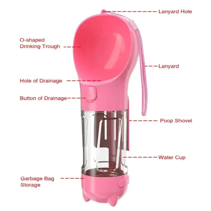 HydraPaw Outdoor Water Bottle & Food Dispenser.5. - FurriendlyPaws | Furry Friends, Happy Hearts