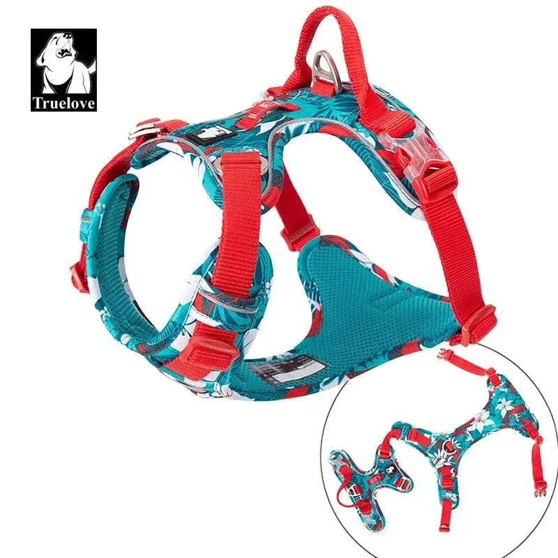 Truelove Reflective Dog Harness – Explosion-Proof, Upgrade, Easy Adjust.4. - FurriendlyPaws | Furry Friends, Happy Hearts