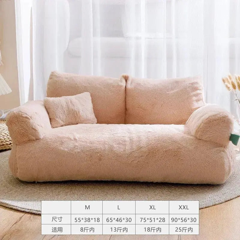 Snuggle Sofa Pet Bed.6. - FurriendlyPaws | Furry Friends, Happy Hearts