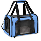 PawPort™ Travel Carrier – Breathable Mesh Pet Bag for Cats & Small Dogs
