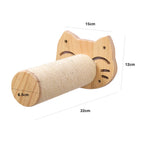 Cat Wall Climbing Steps – 4 Step Shelf with Scratching Posts