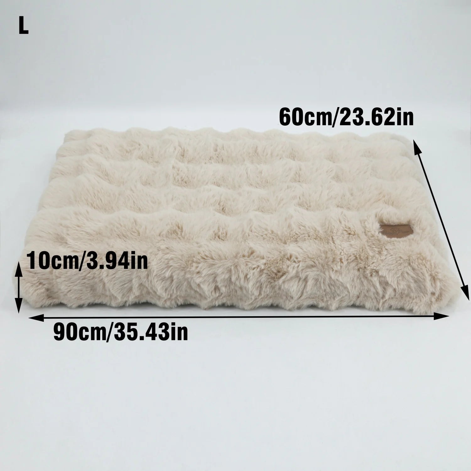 Ultra-Soft Plush Dog & Cat Bed – Calming Sleeping Bed with Thick Foam, Multiple Sizes - FurriendlyPaws | Furry Friends, Happy Hearts