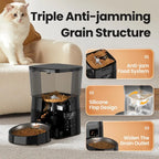 Hassle-Free Feeding – Smart Button-Control Pet Feeder