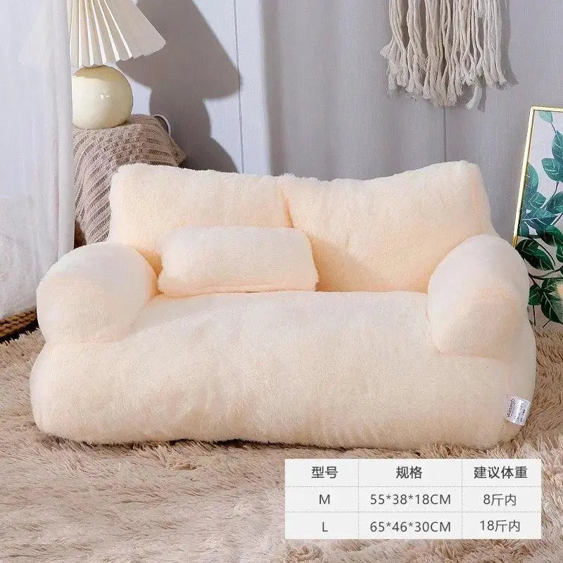 Snuggle Sofa Pet Bed.5. - FurriendlyPaws | Furry Friends, Happy Hearts