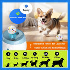 Endless Fetch Fun – Automatic Dog Tennis Ball Launcher for Small Dogs