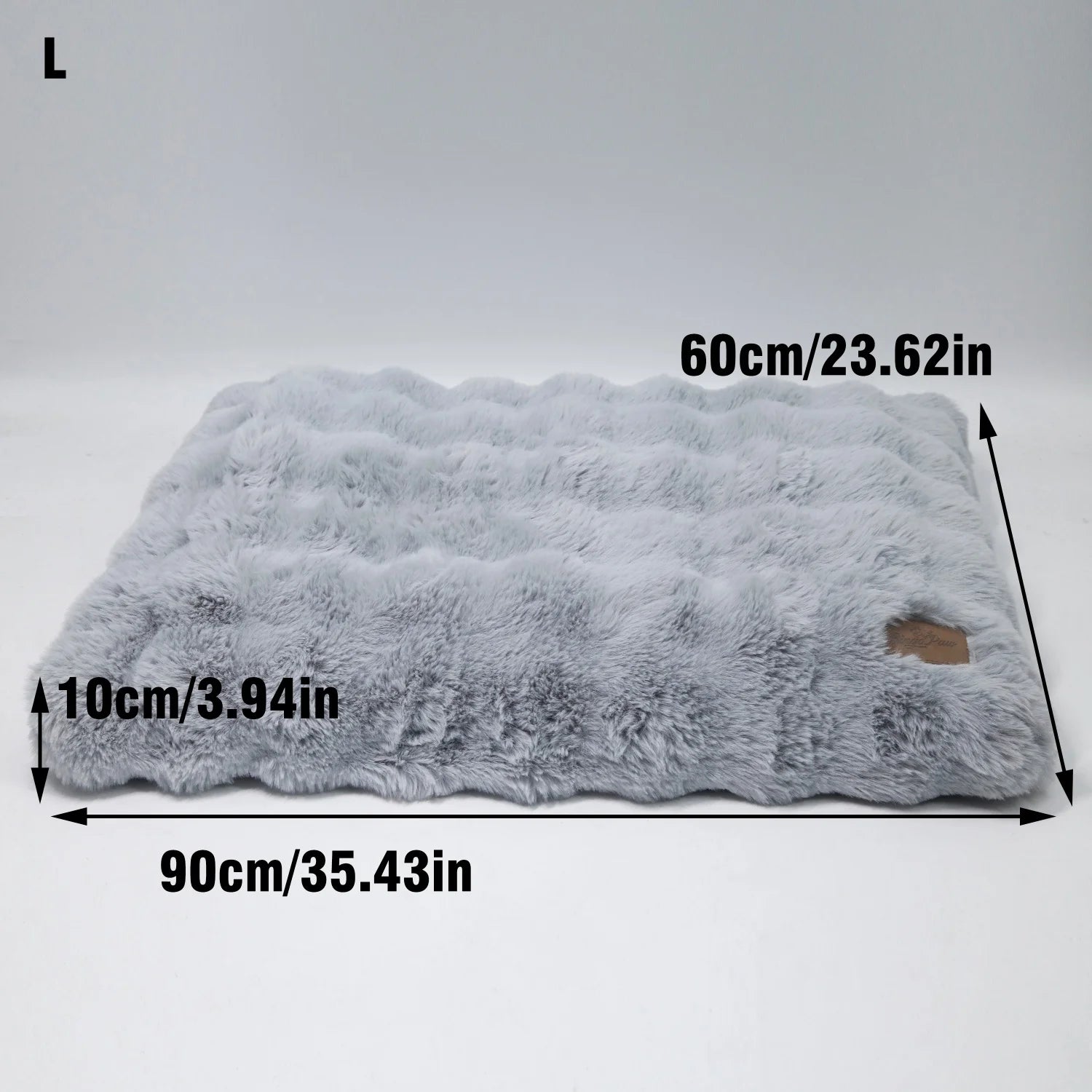 Ultra-Soft Plush Dog & Cat Bed – Calming Sleeping Bed with Thick Foam, Multiple Sizes - FurriendlyPaws | Furry Friends, Happy Hearts