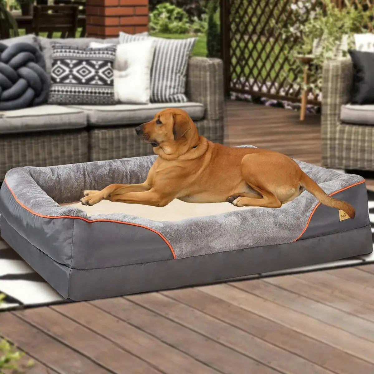 Soft Orthopedic Foam Dog Bed - FurriendlyPaws | Furry Friends, Happy Hearts