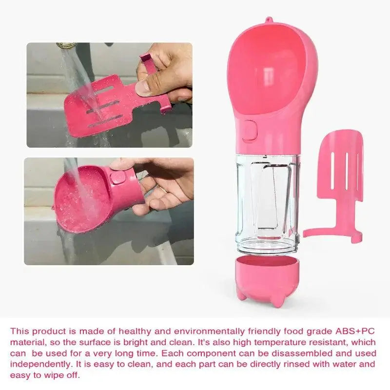 HydraPaw Outdoor Water Bottle & Food Dispenser.3. - FurriendlyPaws | Furry Friends, Happy Hearts