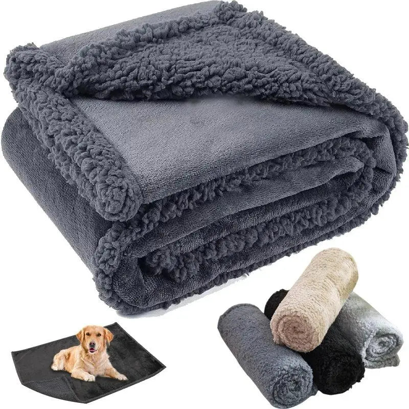 Snuggle Soft Plush Pet Blanket - FurriendlyPaws | Furry Friends, Happy Hearts