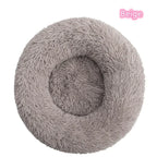 Long-Haired Plush Pet Bed – Soft Cozy Bed for Dogs & Cats