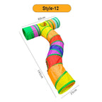 Pounce & Play™ Cat Tunnel – Foldable Colorful Play Maze Toy