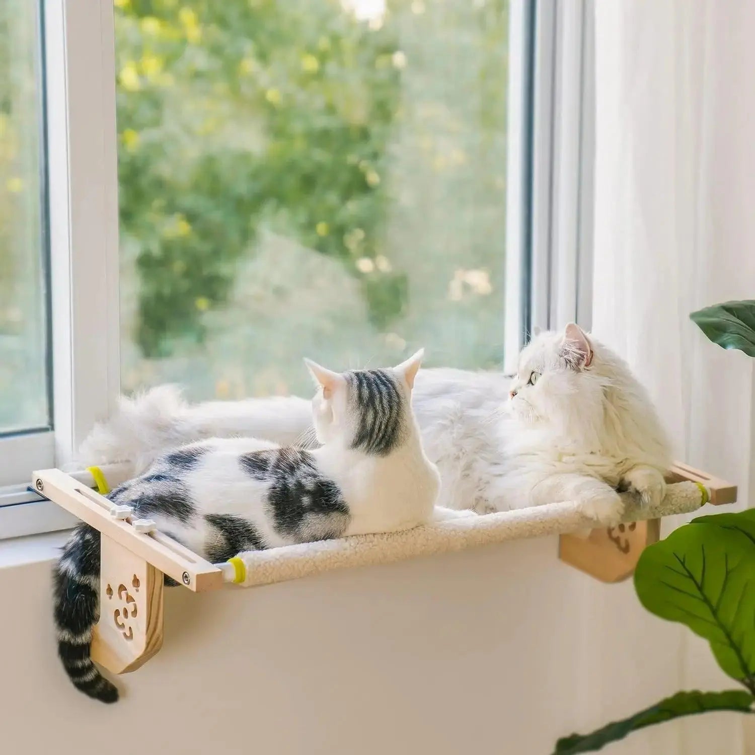 Sturdy Cat Window Perch Hammock.1. - FurriendlyPaws | Furry Friends, Happy Hearts