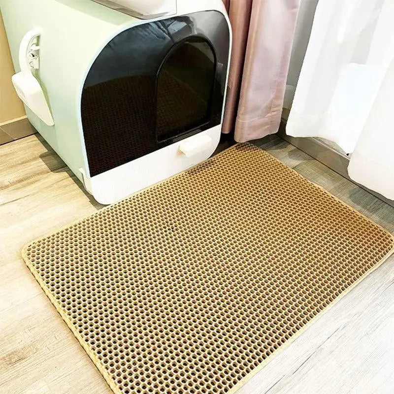 PurrfectGuard Waterproof Double-Layer Litter Mat.6. - FurriendlyPaws | Furry Friends, Happy Hearts