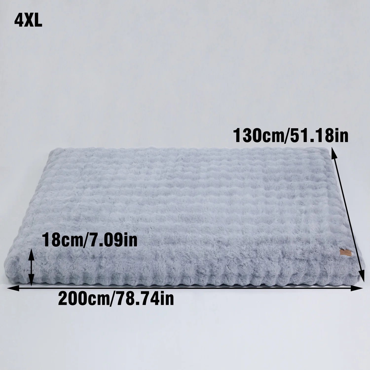 Ultra-Soft Plush Dog & Cat Bed – Calming Sleeping Bed with Thick Foam, Multiple Sizes - FurriendlyPaws | Furry Friends, Happy Hearts