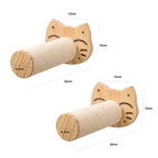 Cat Wall Climbing Steps – 4 Step Shelf with Scratching Posts