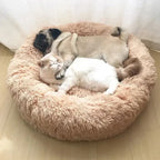 Long-Haired Plush Pet Bed – Soft Cozy Bed for Dogs & Cats