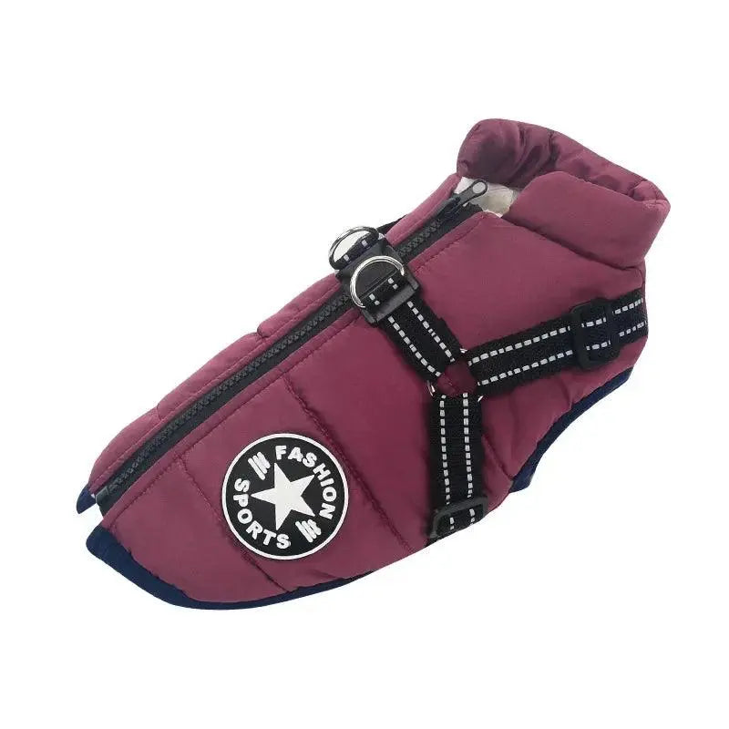 Winter Dog Coat with Harness.7. – Waterproof & Warm for All Sizes - FurriendlyPaws | Furry Friends, Happy Hearts