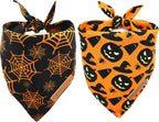 2-Pack Dog Bandanas – Reversible Triangle Pet Scarves for All Seasons, Adjustable Fit - FurriendlyPaws | Furry Friends, Happy Hearts