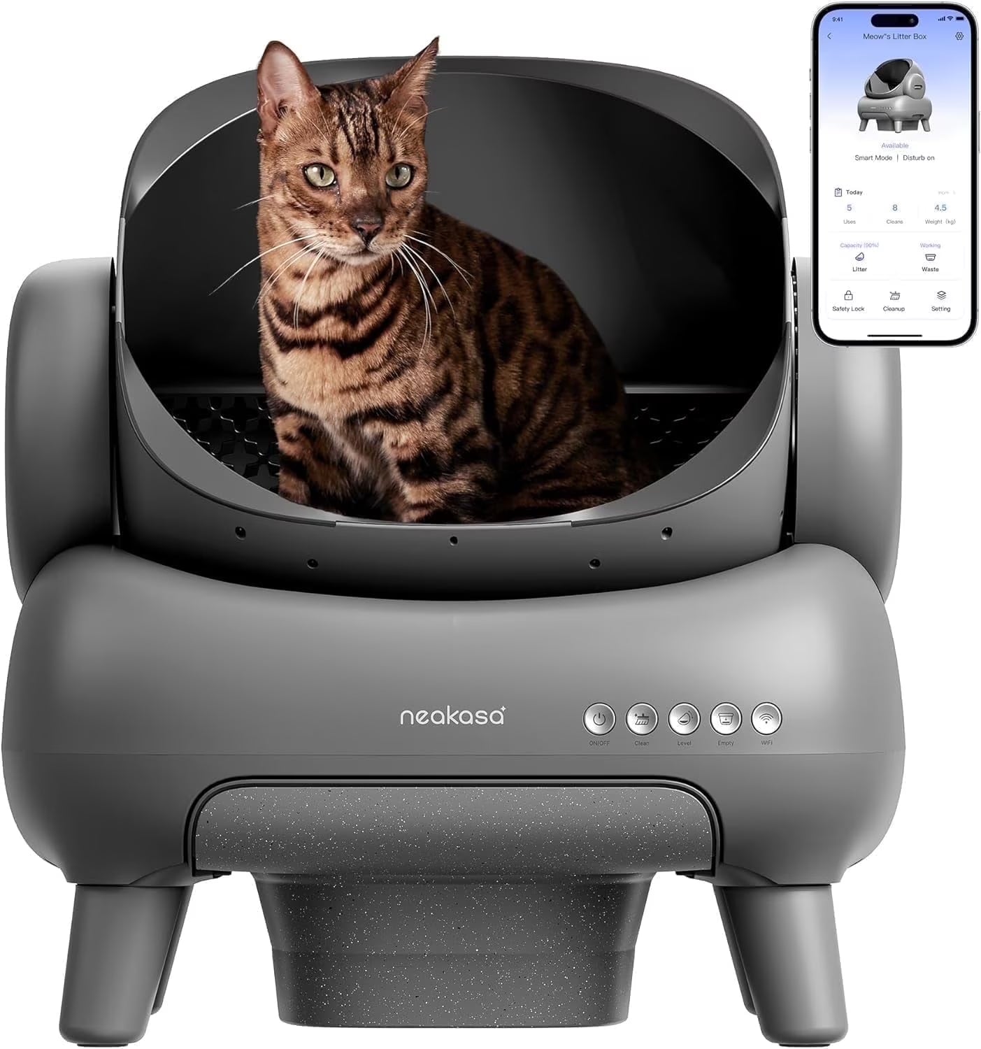 Neakasa M1 Smart Self-Cleaning Litter Box – Automatic & App-Controlled