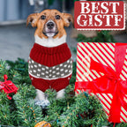 4-Pack Dog Holiday Sweaters – Christmas & Halloween Puppy Clothes with Reindeer, Snowman, Skull & Pumpkin Designs (S–XL) - FurriendlyPaws | Furry Friends, Happy Hearts