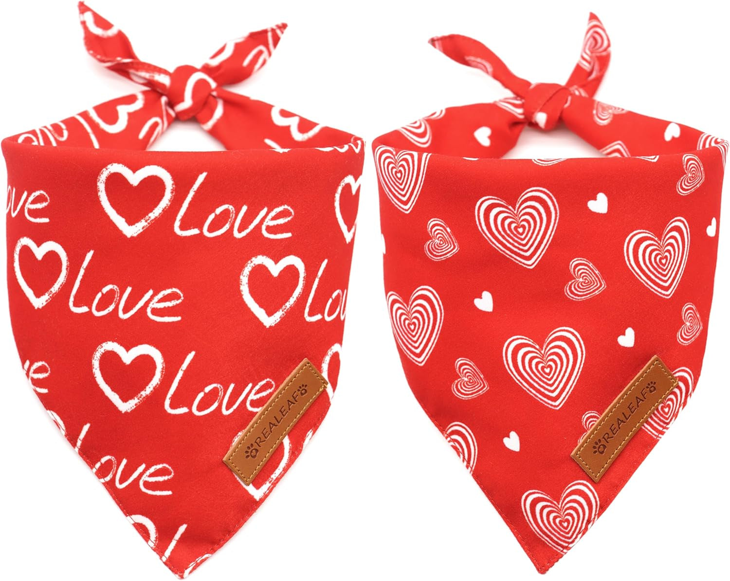 2-Pack Dog Bandanas – Reversible Triangle Pet Scarves for All Seasons, Adjustable Fit - FurriendlyPaws | Furry Friends, Happy Hearts