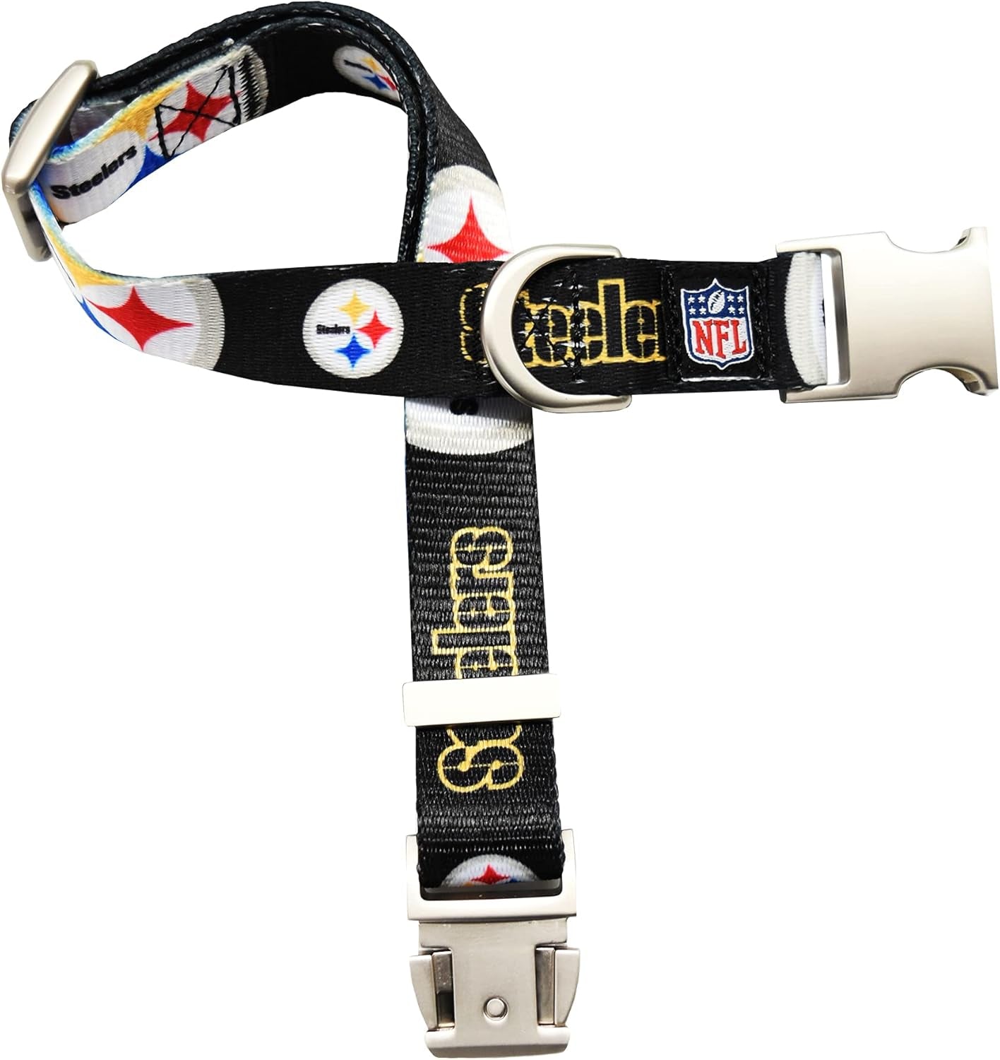 Official NFL Premium Pet Collar – Durable All-Metal Buckle