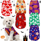 6-Pack Holiday Dog Shirts – Seasonal Outfits for Halloween, Thanksgiving & Christmas | Pet Tees for Dogs & Cats (S–XL) - FurriendlyPaws | Furry Friends, Happy Hearts