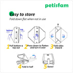Portable Cat Travel Litter Box – Leakproof, Foldable & Odor-Control