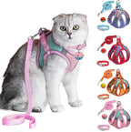 Escape Proof Cat Harness & Leash Set – Reflective, Adjustable, Secure - FurriendlyPaws | Furry Friends, Happy Hearts