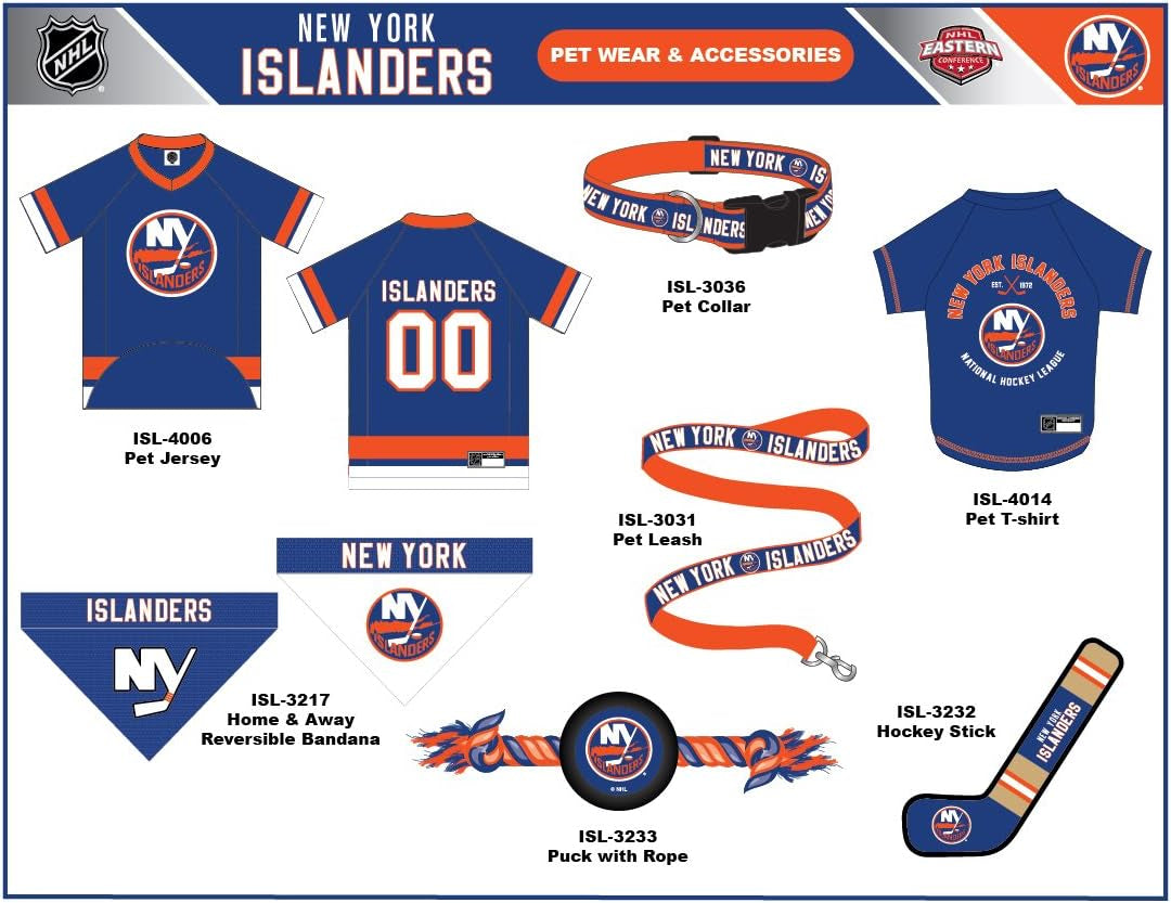 Official NHL Pet Bandana – Reversible Poly-Cotton