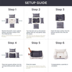 Bedsure Cozy Cat Couch – Soft, Supportive & Washable Pet Sofa