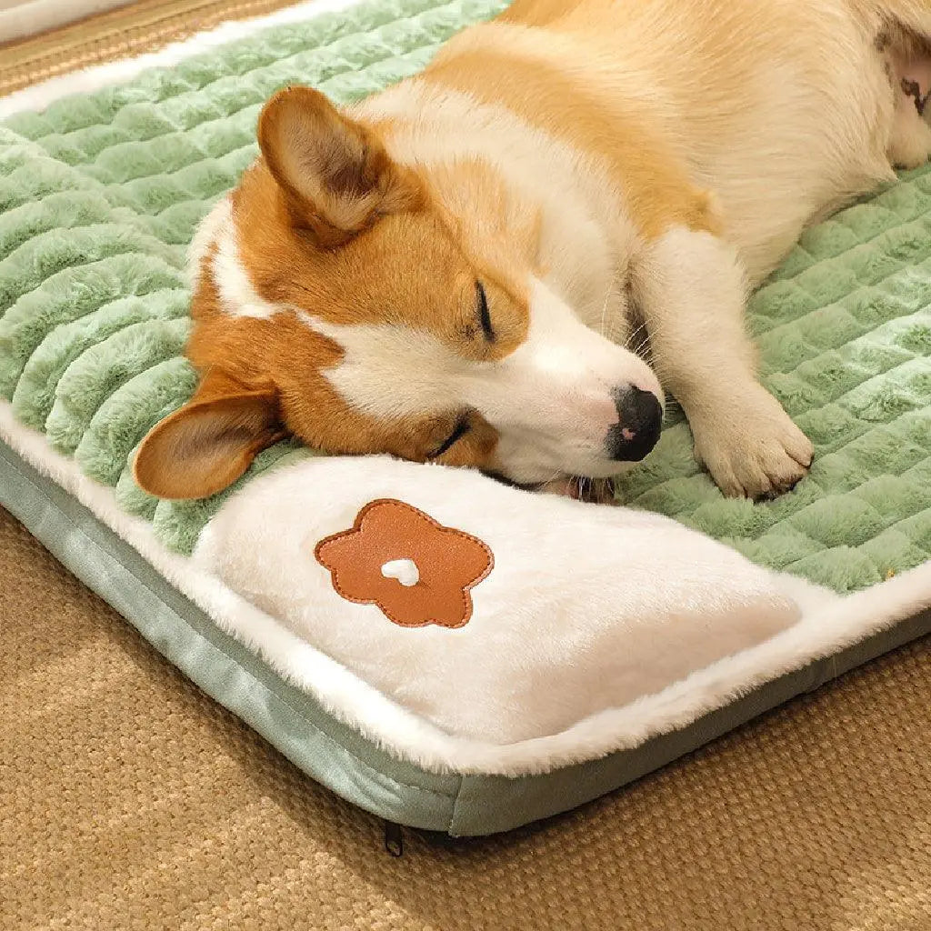 CozyCloud Pet Bed.1. - FurriendlyPaws | Furry Friends, Happy Hearts