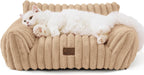 Bedsure Cozy Cat Couch – Soft, Supportive & Washable Pet Sofa