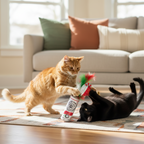 White Paw & Cattini Catnip Toy Set – Happy Hour for Your Cat